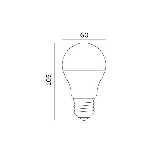  led sijalica E27/8,5W/230V 3000K Slike