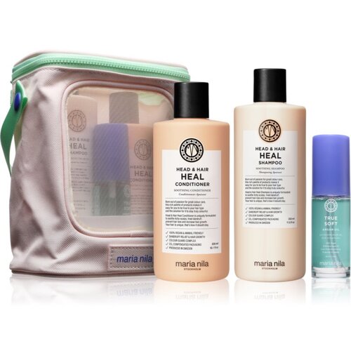 Maria Nila Head & Hair Heal Beauty Bag poklon set protiv peruti i opadanja kose Cijene