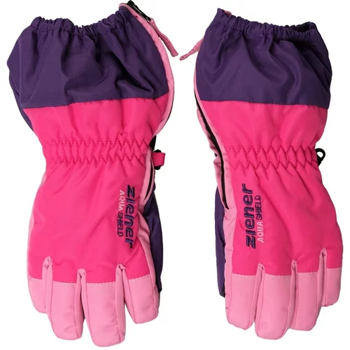 Ziener ski rukavice 5 prstiju LEVIO AS(R) MINIS glove ljubičasta Ž 116