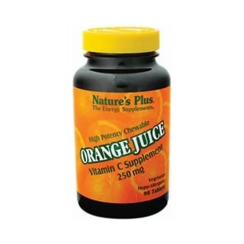 Nature's Plus orange Juice 250 mg Vitamin C