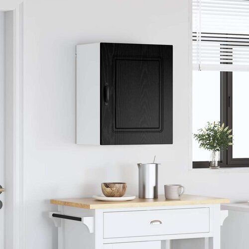  Kuhinjski ormarić s pohranom Kalmar Crni hrast 50 x 31 x 60 cm Slike