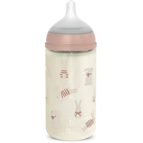 Suavinex Wonderland SX PRO +3 MF dječja bočica Pink Rabbit 240 ml Slike