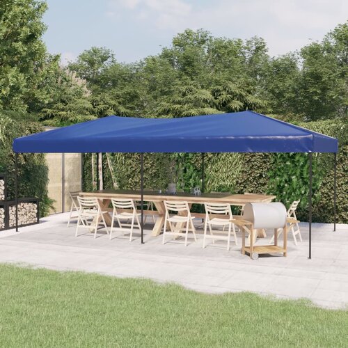 VidaXL Sklopivi &amp;scaron;ator za zabave 3 x 6 m plavi Slike