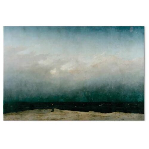  Slika - Caspar David Friedrich &amp;ndash; The Monk by the Sea 60x40 Akustična Slike