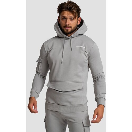 GymBeam Mu&amp;scaron;ka dukserica TRN Grey Slike