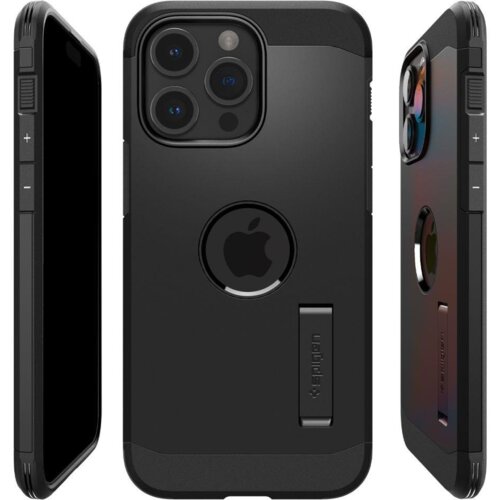 Spigen TOUGH ARMOR MAG ZA MAGSAFE OVITEK ZA IPHONE 15 PRO MAX ČRN, (21973130) Slike
