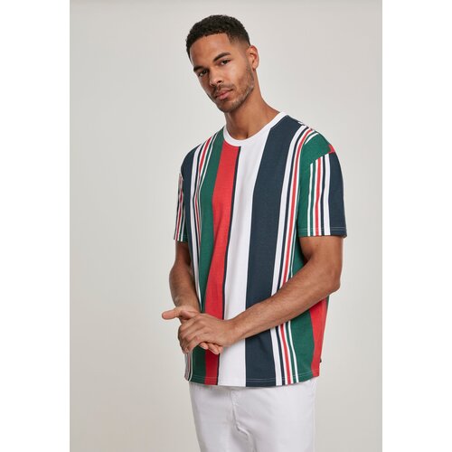 Urban Classics Heavy Oversized Big AOP Stripe Tee wht/nvy Slike