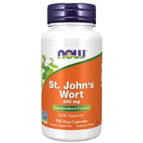 Now Foods &amp;Scaron;entjanževka NOW, 300 mg (100 kapsul) Slike