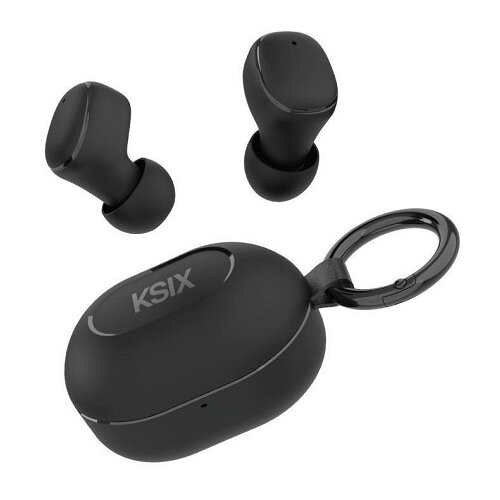 Ksix bežične slu&scaron;alice Neutron, USB-C, kopča za karabiner, bat. 4h + 16h, crne Cijene