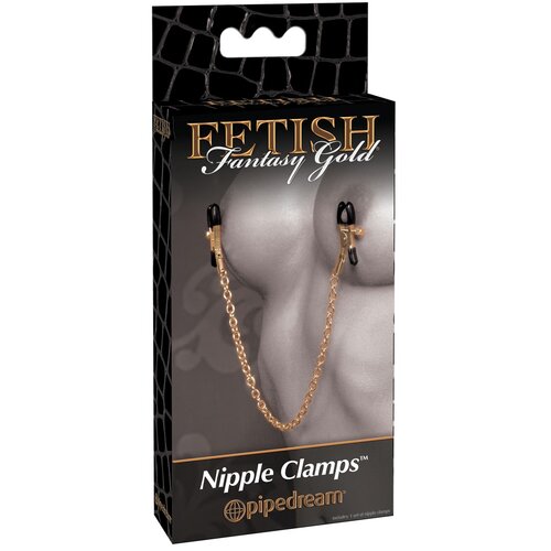 Pipedream Fetish Fantasy Zlatne &amp;scaron;tipaljke za bradavice Slike