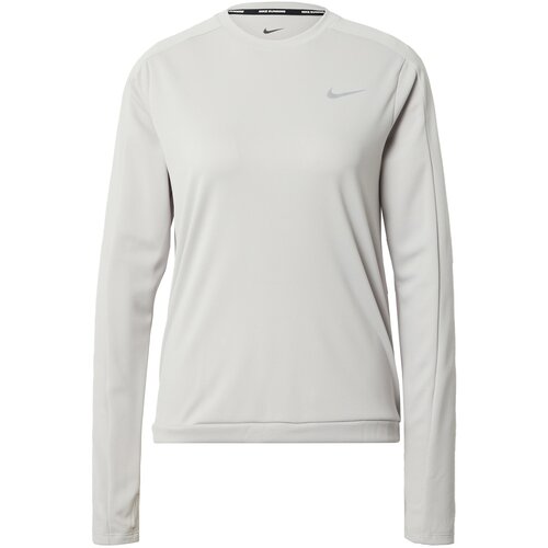Nike w nk df pacer crew, ženska majica dug rukav za trčanje, bež DQ6379 Slike