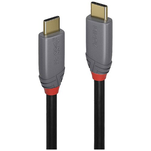 Lindy USB kabel USB 3.2 gen. 2x2 USB-C&reg; vtič\, USB-C&reg; vtič 1.00 m črna\, siva 36901, (20416626) Cene