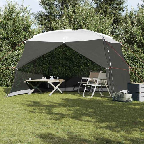 Šator s mrežom protiv komaraca s krovom Siva 380 x 380 x 225 cm Cijene