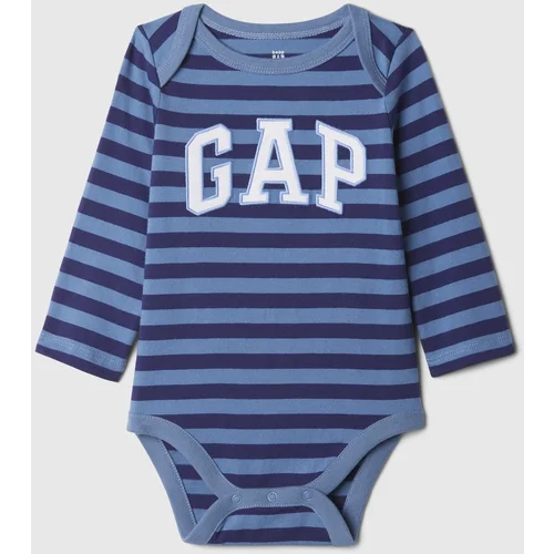 GAP Baby cotton bodysuit with logo - Boys