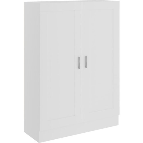 Maison Chic Knjižna omara - Knjižni regal bela 82,5x30,5x115 cm inženirski les, (21724944) Slike