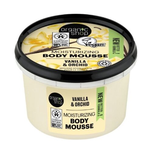 Organic Shop krema za telo - Body Mousse Bourbon Vanilla & Orchid (250 ml) Cene