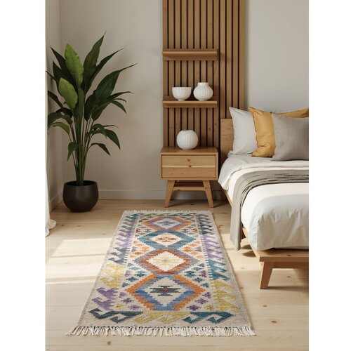 Hanse Home Obojestranski ročno tkan volnen tekač 60x190 cm Kamal Oasis &amp;ndash; Nouristan Slike