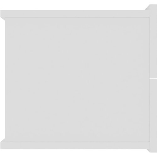  Noćni ormarići 2 kom bijeli 40 x 30 x 30 cm konstruirano drvo Slike