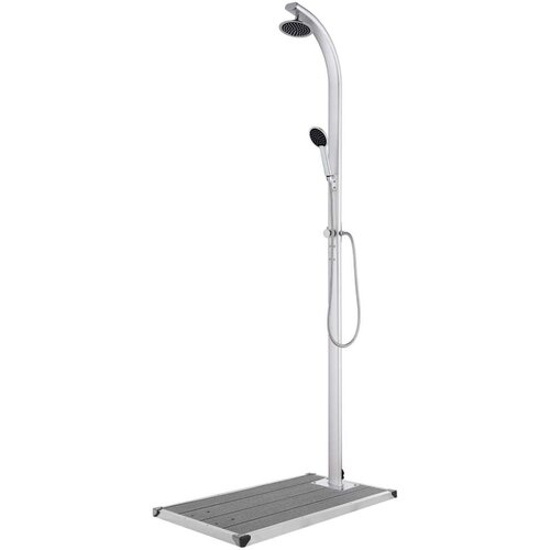  Vrtni tuš s sivim podstavkom 220 cm aluminij - - Siva - 19.71 - 110 x 62 x 5 cm - 2025-vidaXL-Uvoz_2 Cene