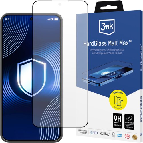 3mk HARDGLASS MATT MAX ZA SAMSUNG GALAXY S24 KALJENO STEKLO, (21976139) Slike