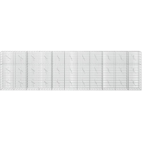  Gabion s žicom debljine 3 5 mm i mrežom 5x10 cm 550x10x150 cm - 10 cm 150 cm 550 cm Slike
