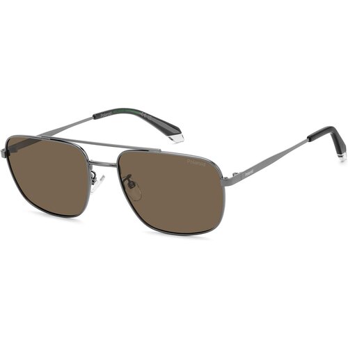 Polaroid PLD4214/G/S/X R80/SP Polarized ONE SIZE (59) Siva/Rjava Slike