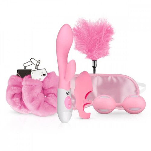 Loveboxxx I love Pink - vibrator set za uvezivanje (6 dijelova) - roza Cijene