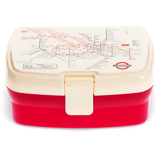 Rex London Otroška posoda za malico Heritage Tube Map – Cene