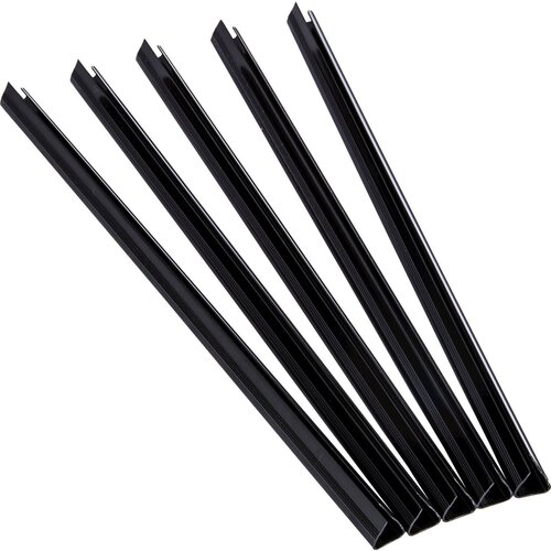 Fellowes letvice za vezavo Relido, 3-6mm, 50 kos, črna Slike