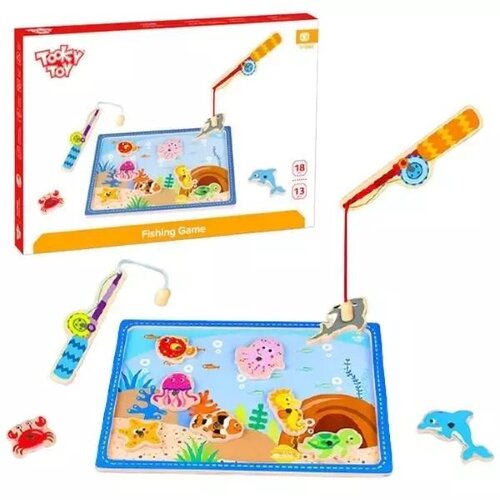 Tooky Toy pecanje ribica - tabla Slike