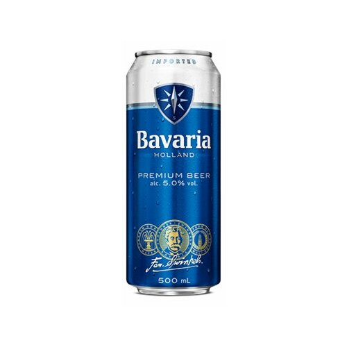 Bavaria svetlo pivo 500ml limenka Slike