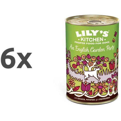 Lily's Kitchen english garden party adult - piščanec - 400 g 6 x 400 g Cene