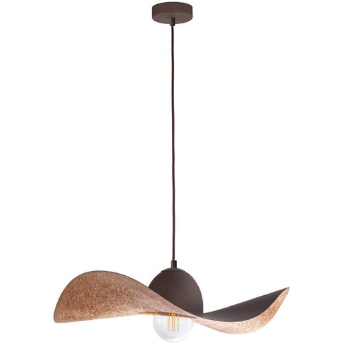  Visilica na sajli KAPELLO 1xE27/60W/230V Ø 55 cm braon/bakarne boje Cene