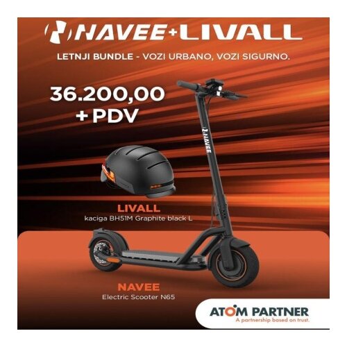 Navee el. trotinet n65 + livall bh51m Slike