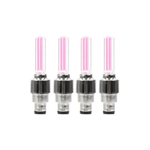 Smania cybertron LED kapice za ventile - Roza (4 komada) Slike