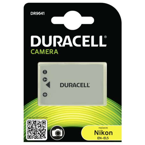 Duracell Li-Ion Akku 1180 mAh for Nikon EN-EL5 Slike
