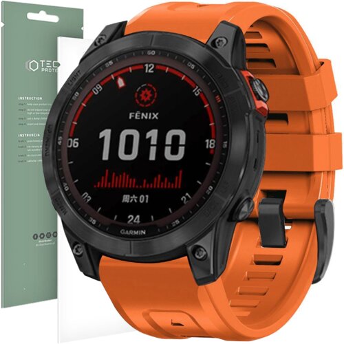 TECH-PROTECT PAS ZA URO ICONBAND ZA GARMIN FENIX 3 5X 6X 7X ORANŽEN, (22069392) Cene