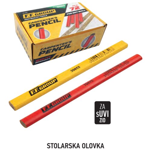FF_Group FF stolarska olovka crvena Cene