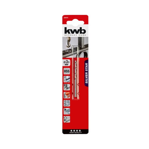 KWB PROFI spiralno svrdlo 3,5 mm Slike