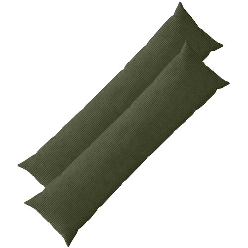  Presvlaka za jastuk 2 pcs HEERLEN Zelena 40 x 145 cm Kord Cene