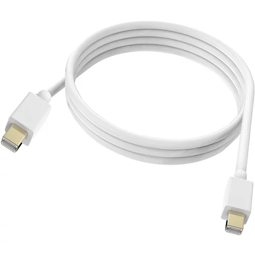 AVIZAR Mini DisplayPort moški/moški video kabel 1,8 m - bel, (21123581)