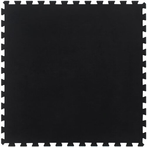 vidaXL Gumijasta talna ploščica črna 12 mm 100x100 cm Cene