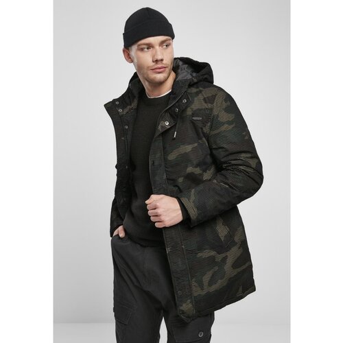 Urban Classics Grid-Camo Parka Woodland Cene
