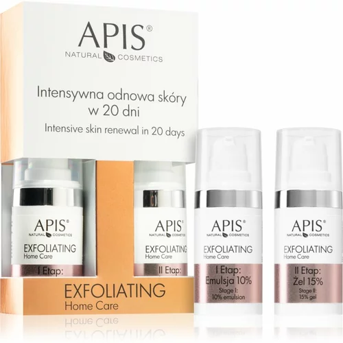 Apis Natural Cosmetics Exfoliation Home Care set za intenzivno obnovitev in učvrstitev kože