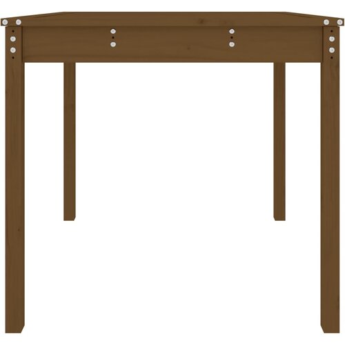  Vrtni stol boja meda 82,5x82,5x76 cm od masivne borovine Slike