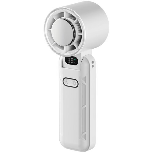 INF Zložljiv prenosni ventilator 3600mAh z ledenim načinom in LED zaslonom White, (5000310124) Cene