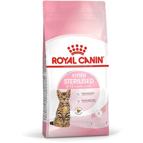Royal Canin kitten sterilised - hrana za sterilisane mačiće od 6 do 12 meseci starosti (400g, 2kg) 400g Slike