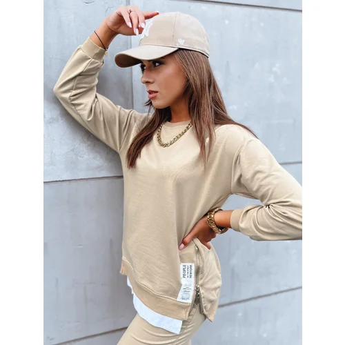 DStreet TORONTO women's tracksuit, beige