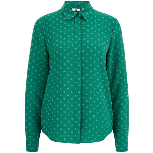 WE Fashion Bluza smaragdno zelena