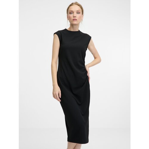 Orsay Black women&amp;#039;s midi dress - Women&amp;#039;s Slike